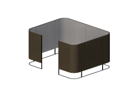 Accessories 3D - Fabric Wall panel - Kokuyo - Inframe - SN TC413BGNB5