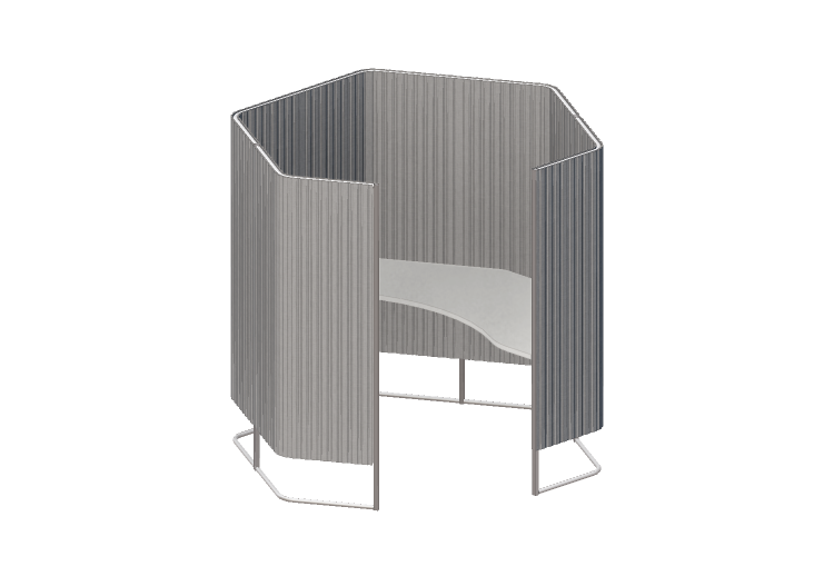 Accessoires 3D - Cloison en tissu avec table - Kokuyo -... Accessoires 3D - Cloison en tissu avec table - Kokuyo -...