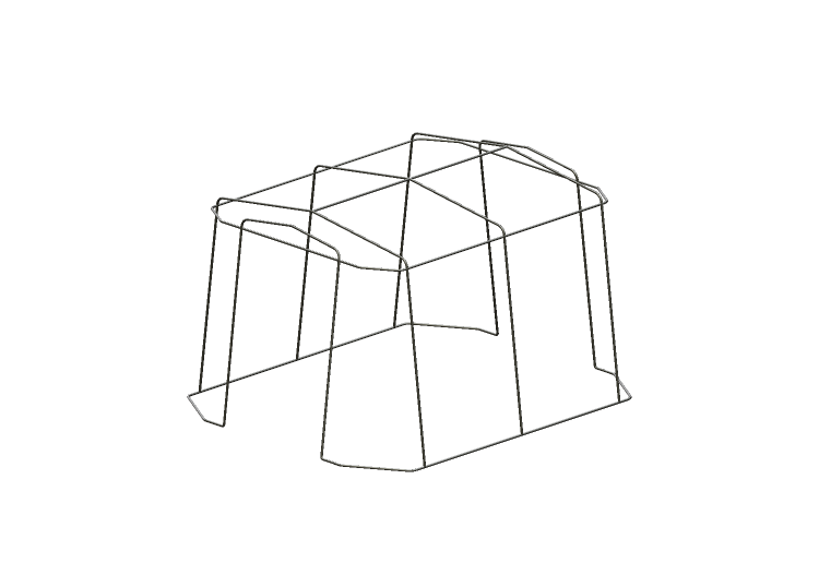Accessoires 3D - Structure en métal - Kokuyo - Ingreen -... Accessoires 3D - Structure en métal - Kokuyo - Ingreen -...