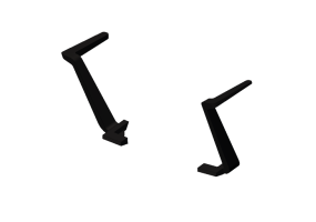 Acess&oacute;rios 3D - Bra&ccedil;os de pl&aacute;stico - Kokuyo - Stacka - K12A