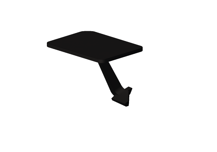 Accessories 3D - Plastic Table - Kokuyo - Stacka - K12T A4... Accessories 3D - Plastic Table - Kokuyo - Stacka - K12T A4...