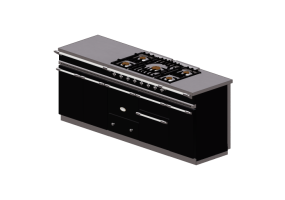 Cucine 3D - Cucina a gas - Lacanche - Chagny 