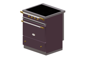 3D Kitchens - Induction cooker - Lacanche - Cormatin