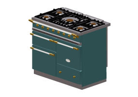 3D Kitchens - Gas Cooker - Lacanche - Chagny