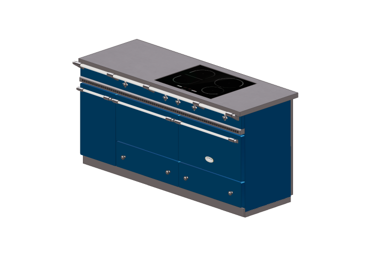 Cucine 3D - Cucina a induzione - Lacanche - Sully -... Cucine 3D - Cucina a induzione - Lacanche - Sully -...