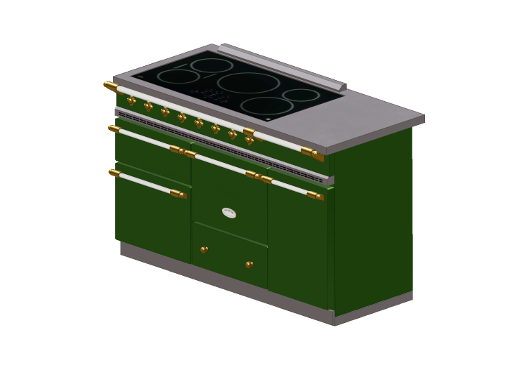 Cucine 3D - Cucina a induzione - Lacanche - Chagny -... Cucine 3D - Cucina a induzione - Lacanche - Chagny -...