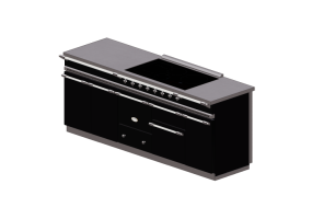 Cucine 3D - Cucina a induzione - Lacanche - Chagny 