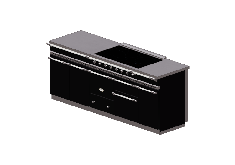 Cucine 3D - Cucina a induzione - Lacanche - Chagny -... Cucine 3D - Cucina a induzione - Lacanche - Chagny -...