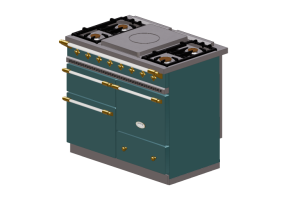 Cocinas 3D - Cocina a gas - Lacanche - Chagny