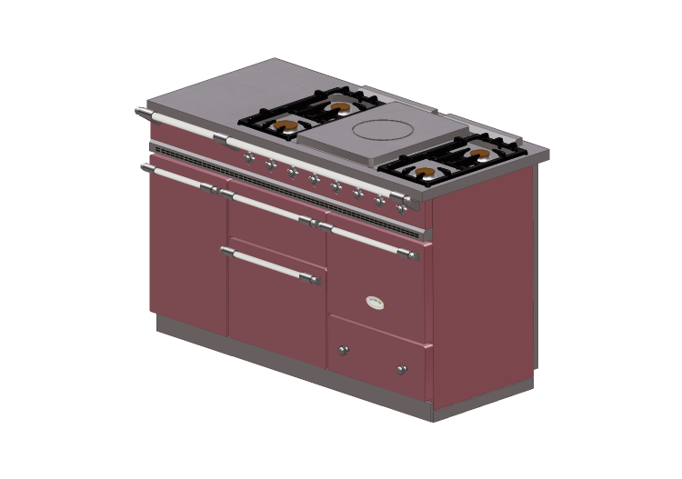 Cucine 3D - Cucina a gas - Lacanche - Chagny - Lacanche Cucine 3D - Cucina a gas - Lacanche - Chagny - Lacanche