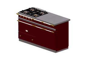 Cucine 3D - Cucina a gas - Lacanche - Chambertin