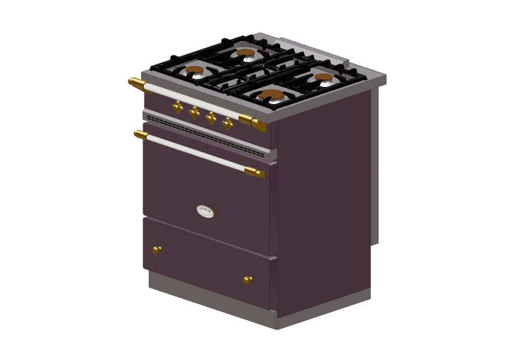 Cocinas 3D - Cocina a gas - Lacanche - Cormatin - Lacanche Cocinas 3D - Cocina a gas - Lacanche - Cormatin - Lacanche