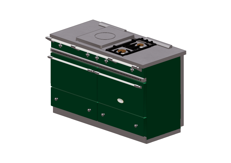 3D Kitchens - Gas Cooker - Lacanche - Sully - Lacanche 3D Kitchens - Gas Cooker - Lacanche - Sully - Lacanche