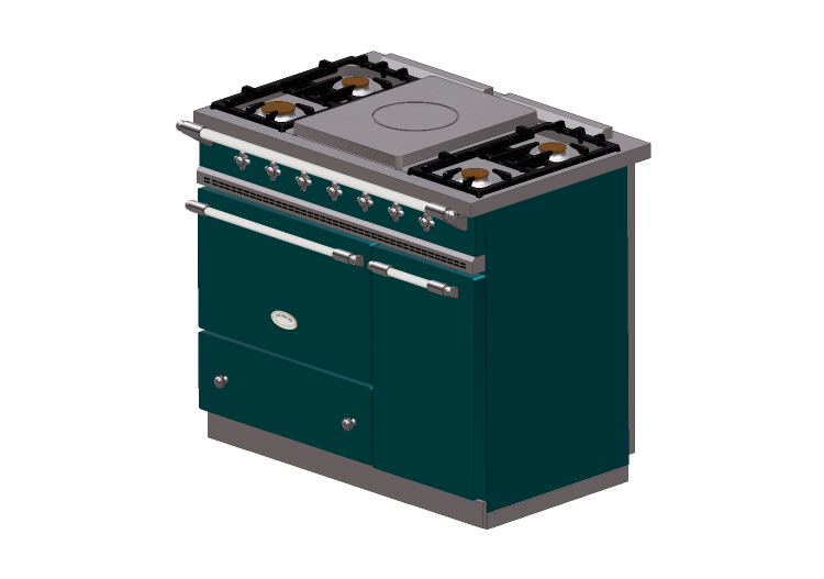 Cozinhas 3D - Fogão a gás - Lacanche - Vougeot - Lacanche Cozinhas 3D - Fogão a gás - Lacanche - Vougeot - Lacanche
