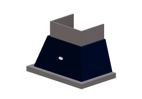 Accessori 3D - Cappa per aspirazione fumi - Lacanche - L2HM 1200 