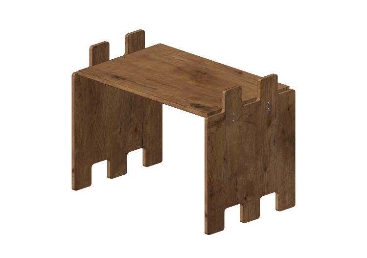3D Tables - Wooden coffe table - Lekolar - 80988 - Lekolar 3D Tables - Wooden coffe table - Lekolar - 80988 - Lekolar