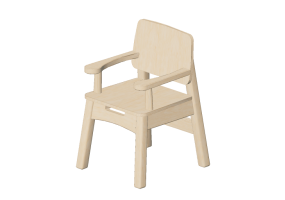 3D St&uuml;hle - Holzstuhl - Lekolar - 89555