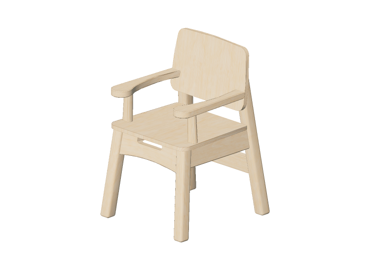 Sillas 3D - Silla de madera - Lekolar - 89555 - Lekolar Sillas 3D - Silla de madera - Lekolar - 89555 - Lekolar