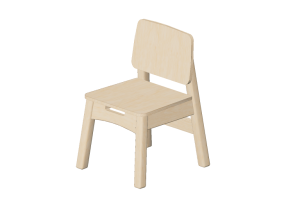 3D Chairs - Wooden chair - Lekolar - 89551
