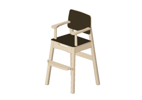 Chaises 3D - Tabouret en bois - Lekolar - 89656