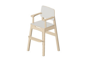 Sedie 3D - Sgabello in legno - Lekolar - 89656/97