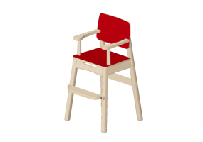 Sillas 3D - Taburete de madera - Lekolar - 89656/17