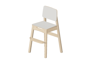 Chaises 3D - Tabouret en bois - Lekolar - 89570/97