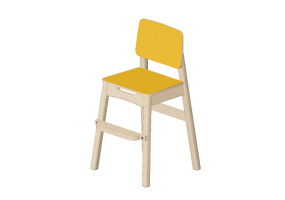 Sedie 3D - Sgabello in legno - Lekolar - 89570/4