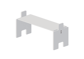 3D St&uuml;hle - Holzbank - Lekolar - 80987/97