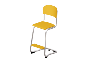 Cadeira 3D - Banqueta de madeira - Lekolar - 80365/4