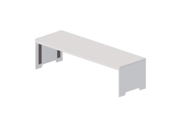 Estantes 3D - Banco envernizado - Lekolar - 38486/90 -... Estantes 3D - Banco envernizado - Lekolar - 38486/90 -...