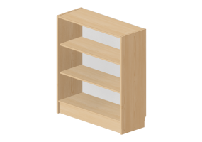 Librerie 3D - Contenitore in legno - Lekolar - 80631/609