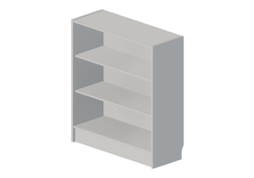 Librer&iacute;as y Contenedores 3D - Contenedor lacado - Lekolar - 80631/90