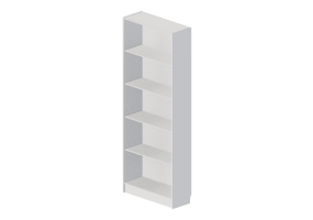 Estantes 3D - Contentor envernizado - Lekolar - 80629