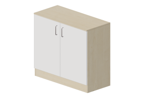 Armarios y C&oacute;modas 3D - Armario de dos puertas - Lekolar - 80650