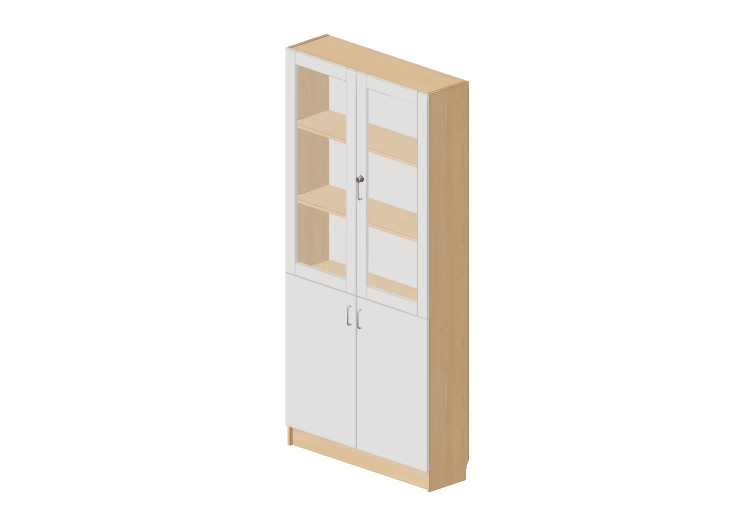 Wardrobes and Cabinets 3D - Two door panel Showcase -... Wardrobes and Cabinets 3D - Two door panel Showcase -...