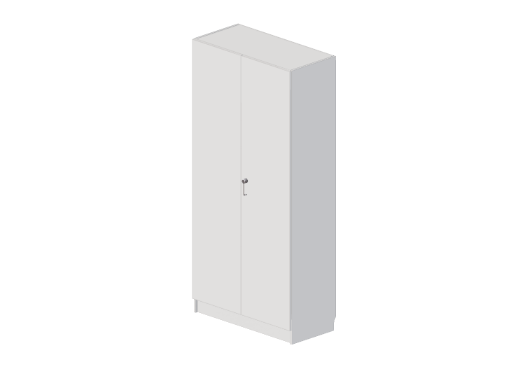 Wardrobes and Cabinets 3D - Two door panel Wardrobe -... Wardrobes and Cabinets 3D - Two door panel Wardrobe -...