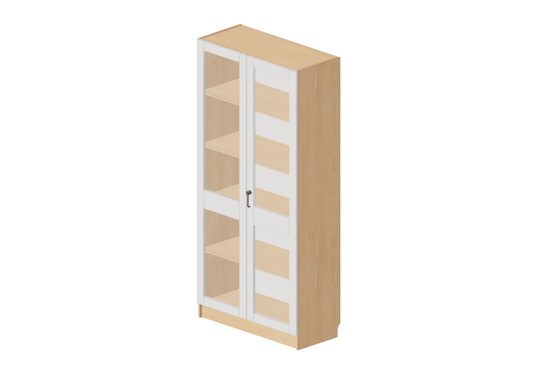 Armários 3D - Vitrine com duas portas - Lekolar - 80609 -... Armários 3D - Vitrine com duas portas - Lekolar - 80609 -...