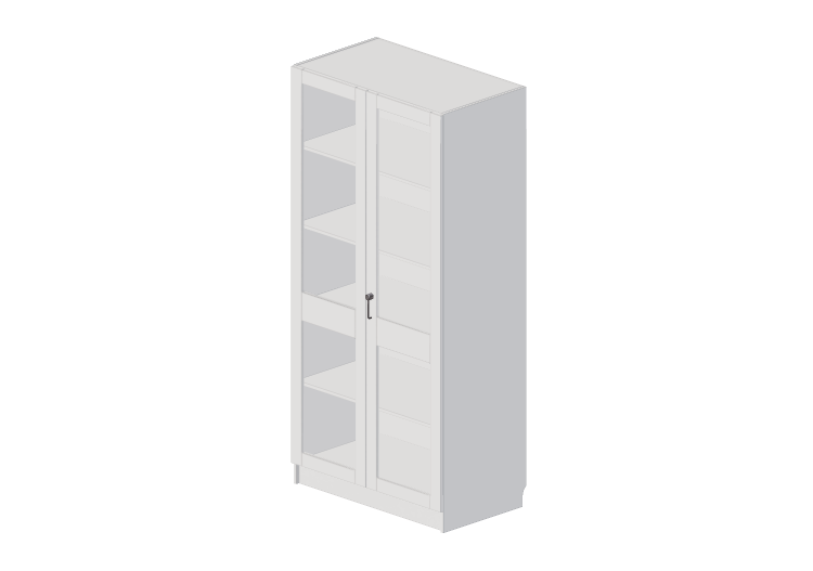 Armários 3D - Vitrine com duas portas - Lekolar - 80613 -... Armários 3D - Vitrine com duas portas - Lekolar - 80613 -...