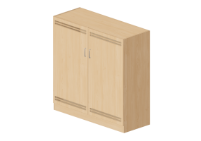 Armarios y C&oacute;modas 3D - Armario con dos puertas - Lekolar - 80542