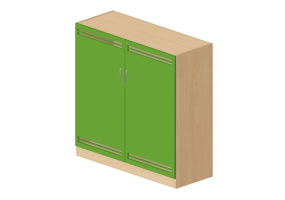 Arm&aacute;rios 3D - Arm&aacute;rio com duas portas - Lekolar - 80542/43