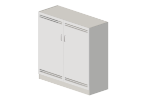Armoires 3D - Armoire avec deux vantaux - Lekolar - 80701