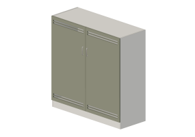 Armarios y C&oacute;modas 3D - Armario con dos puertas - Lekolar - 80701/95