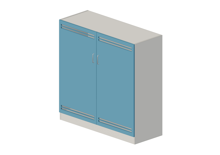 Armarios y Cómodas 3D - Armario con dos puertas - Lekolar -... Armarios y Cómodas 3D - Armario con dos puertas - Lekolar -...