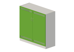 Armoires 3D - Armoire avec deux vantaux - Lekolar - 80701/43
