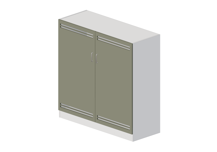 Armários 3D - Armário com duas portas - Lekolar - 80700/95... Armários 3D - Armário com duas portas - Lekolar - 80700/95...
