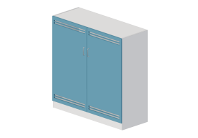 Armoires 3D - Armoire avec deux vantaux - Lekolar - 80700/55