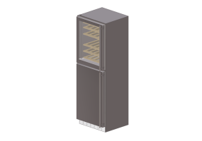 Electrodomésticos 3D - Frigorífico con bodega - Liebherr - WF 1061