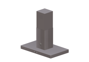 Electrom&eacute;nagers 3D - Hotte murale en acier - Bertazzoni - TC 10