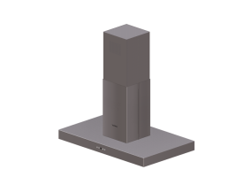 Eletrodom&eacute;sticos 3D - Coifa de parede de a&ccedil;o - Tecno - TC 10